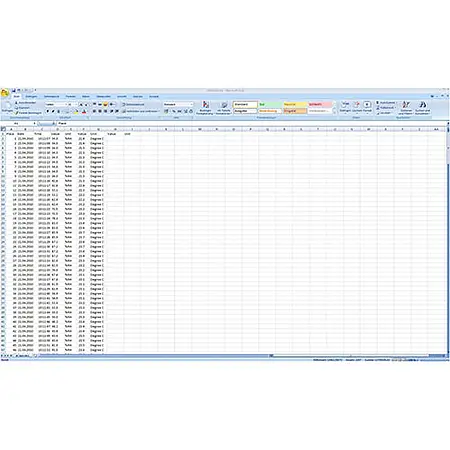 Luftfugtighedskniv PCE-313A-software