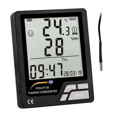 Fugtlignende teknologi Hygrometer PCE-HT 50