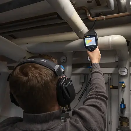 Gasdetektor alarm PCE-LDC 15 Test enhed