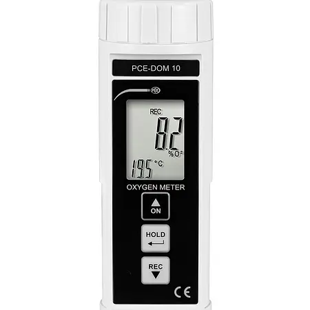 pH meter display