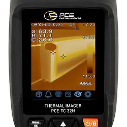 IR termometer PCE-TC 32N Display 3