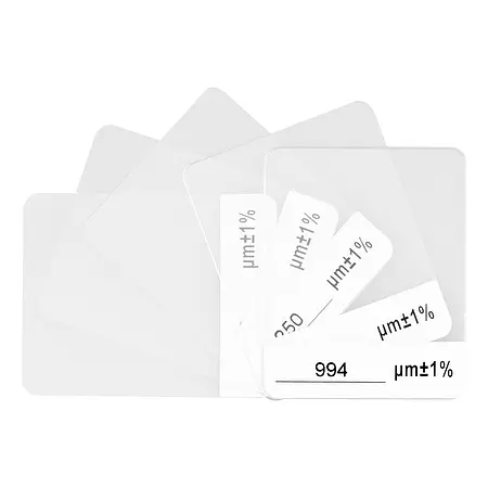 Kalibreringsfilm-sæt PCE-CT Shims 50-1000 um