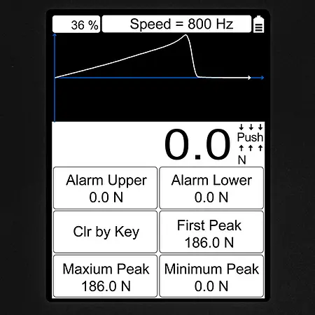 Dynamometer PCE DFG N 500 Display