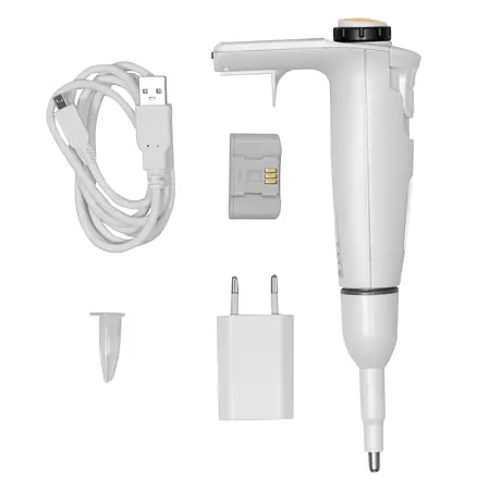 Laboratoriepipette Leveringsomfang