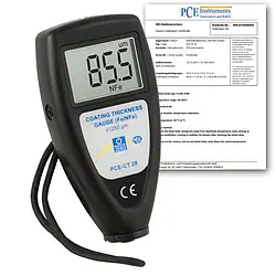 Lagtykkelse måling af enhed PCE-CT 28-ICA inklusive ISO-kalibreringscertifikat