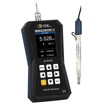Ledningsevnemåler PCE-PH 228LAB-GEN
