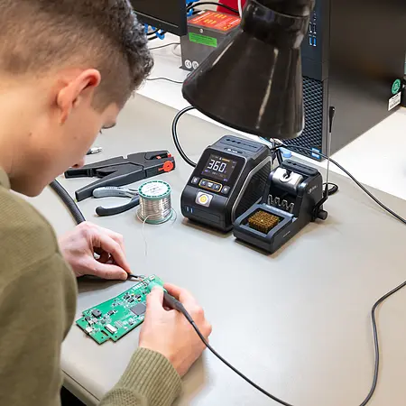 Loddestation Anvendelsesbillede