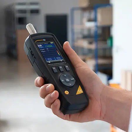 Air messtechnik Particle Counter PCE-MPC 20 Anvendelse 1