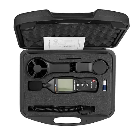 Lux måleenhed PCE-EM 883 leveringsomfang