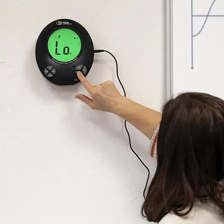 Lydniveau-monitor Anvendelsesbillede