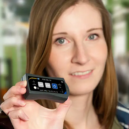 Lux måleenhed PCE-VDL 16i-applikation