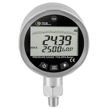 Manometer PCE-DPG 25 Display