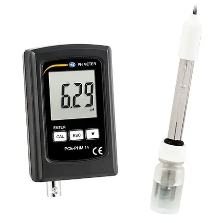 Miljømålingsteknologi pH meter PCE-PHM 14