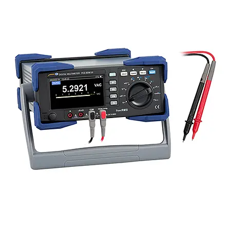 Digital multimeter inklusive ISO -kalibreringscertifikat