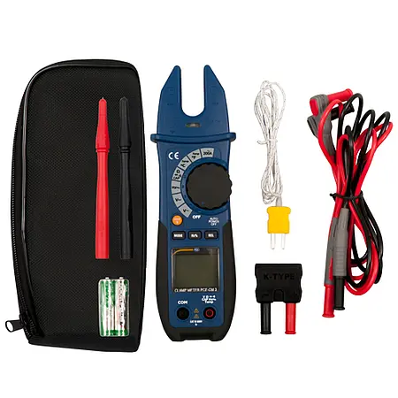 Digital multimeter PCE-CM 3 leveringsomfang