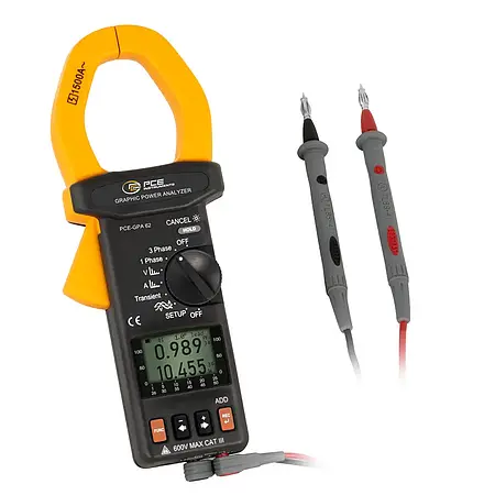 Multimeter, digital PCE-GPA 62