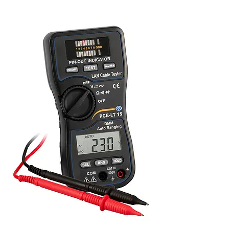 Digital multimeter PCE-LT 15