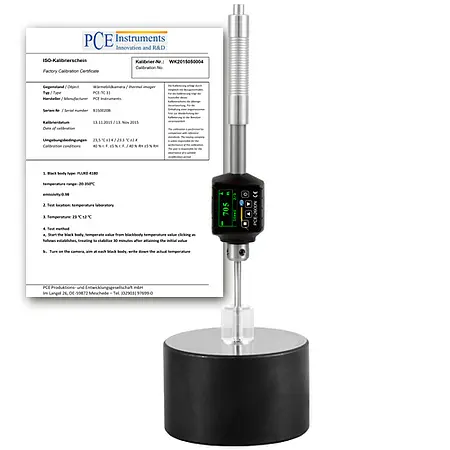 NDT-testenhed PCE-2600N-ICA inklusive ISO-kalibreringscertifikat