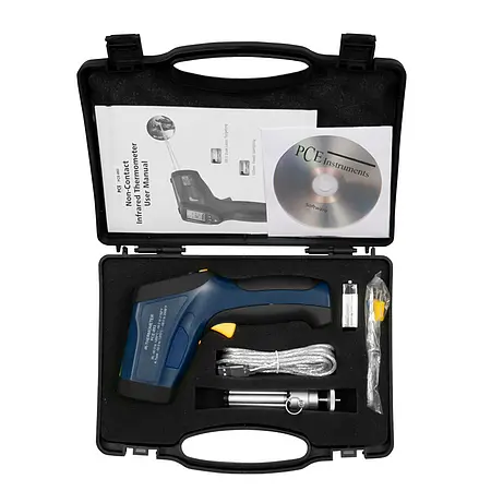 Infrarot termometer PCE-893 leveringsomfang
