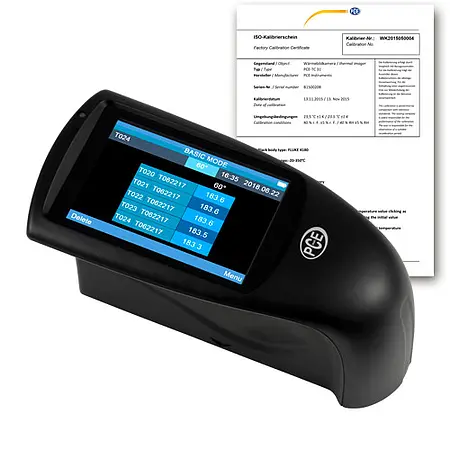 Surface Tester PCE-SGM 60-ICA inklusive ISO-kalibreringscertifikat