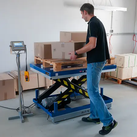 Palle Loading Package Scale