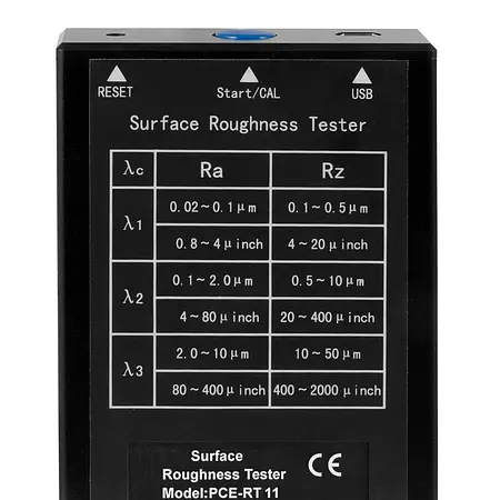 Rauigility meter til ru bagerste visning