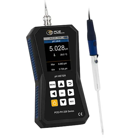 Saltmåler PCE-PH 228LAB-ME3