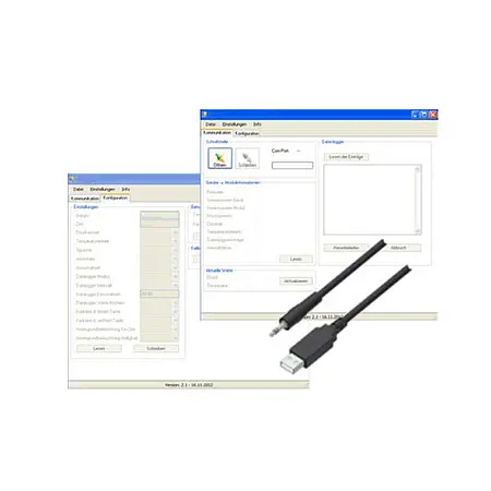 Udskriv sensor PCE-DMM 60 software