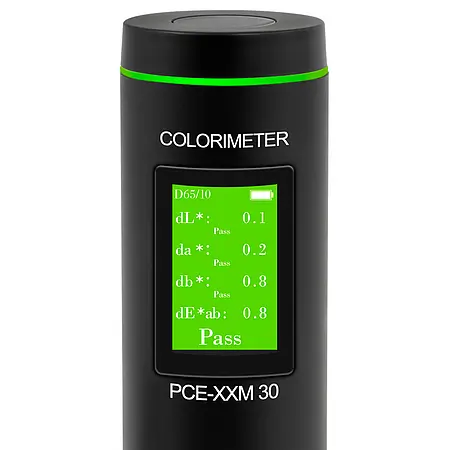 Colorimeter display