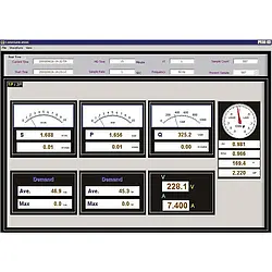 Tang amperemeter PCE-GPA 62 software