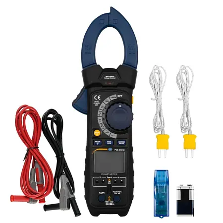 Tangamperemeter Leveringsomfang