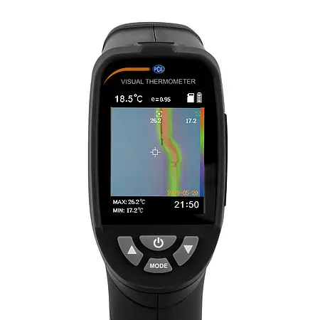 Tempermåler PCE-TC 24 Display