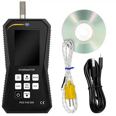 Termo Hygrometer leveringsomfang