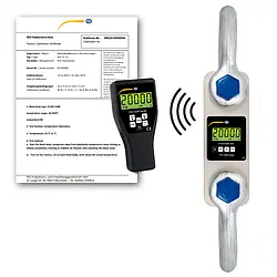 PCE-DDM 20-ICA Power Meter inklusive ISO-kalibreringscertifikat