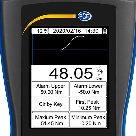 PCE-DFG N 50TW Display