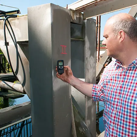 Materiel tykkelse måleenhed PCE-CT 65