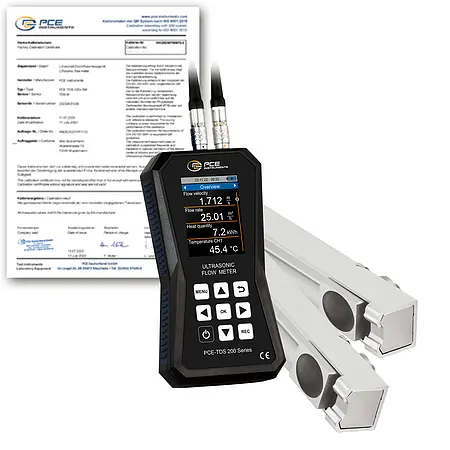 Ultralydsflowmåler PCE-TDS 200 MR-ICA