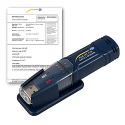 USB-datalogger PCE-HT 71N-ICA inklusive ISO-kalibreringscertifikat