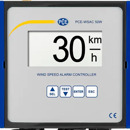 Vindadvarselssystem PCE-WSAC 50W 24