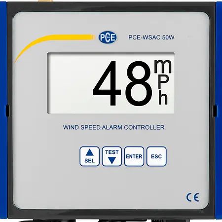 Vindadvarselssystem PCE-WSAC 50W 24