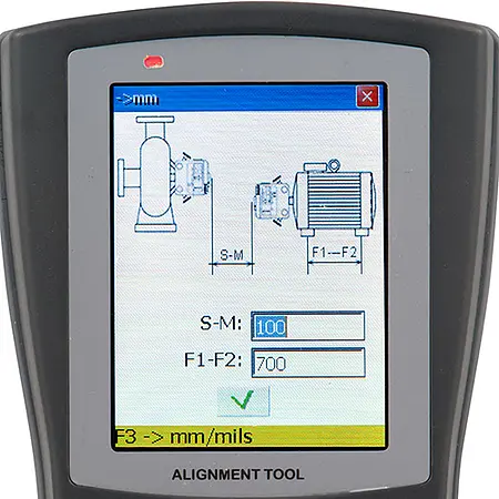 Vibrationsmåler PCE-TU 3 Display 3