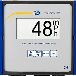Anemometer / advarselssystem PCE-WSAC 50W 24