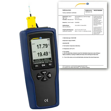 HLK-måleenhed til temperatur PCE-T 330-ICA