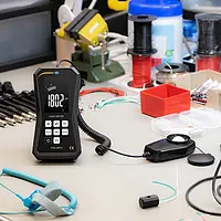 Anvendelse af arbejdsmiljø og sikkerhedsmåler