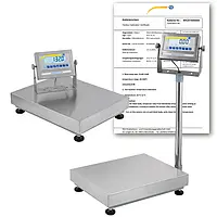 Dosierwaage PCE-EP 150P1-ICA inklusive ISO-kalibreringscertifikat