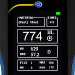 Durometer PCE-2900 Display