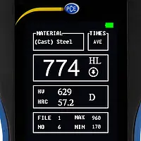 Durometer PCE-2900 Display