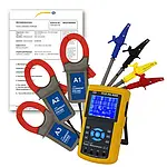 Elektrisk målingsteknologi Power Meter PCE-PA 8000-ICA inklusive ISO-certifikat