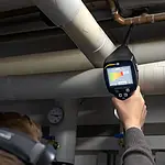 Gasdetektor alarm PCE-LDC 15 Gastest