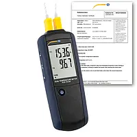 Inspektionstermometer inklusive ISO -kalibreringscertifikat